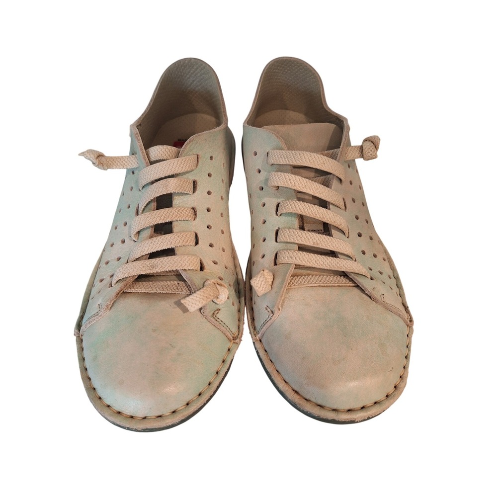 ON FOOT Perforated Suede Slip On Sneaker Size 38 (7.5)‎